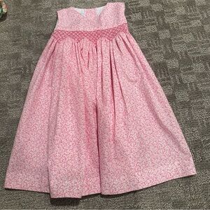 Little English Pink Floral Kids Dress